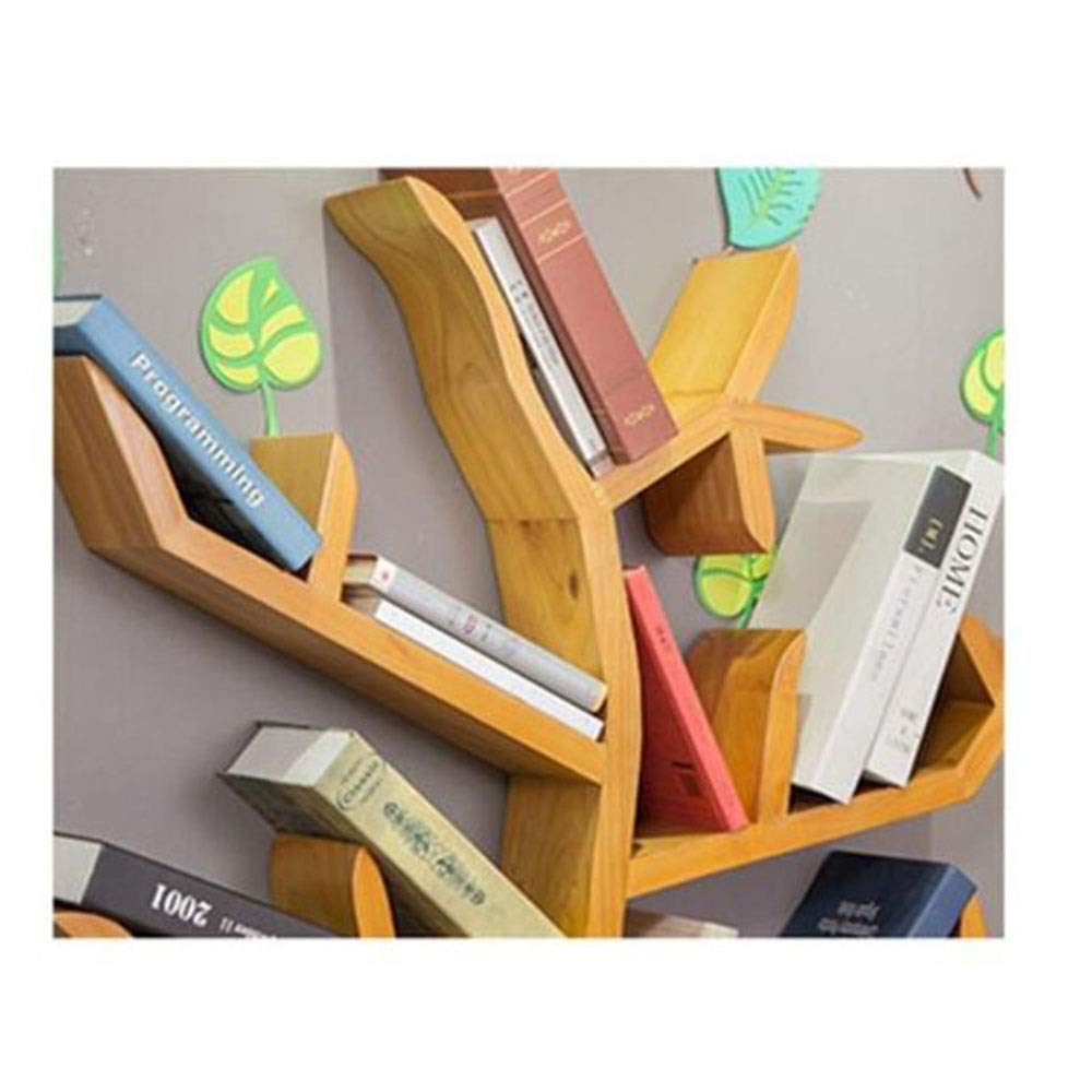 Amazon.co.jp: Virod デスクトップシェルフ木の形をした小さな本棚壁の